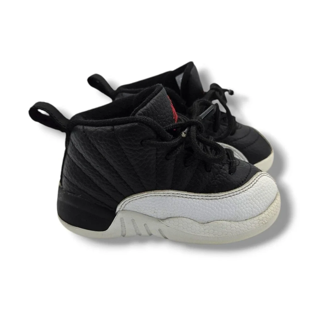 Nike Air Jordan 12 Retro TD Child 6 Playoffs Sneakers 850000-006